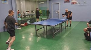 ЧУДОВИЩНЫЙ! настольный теннис Денисов А. (370) - Дегтерев А. (154) Первая C Лига Клубный Чемпионат