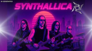 SYNTHALLICA - Что, если бы Metallica были synthwave группой?⚡ [AI Reimagined – Not Real]