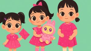 Кукла из Игры в кальмара растёт! Куклы ЛОЛ ОМГ!