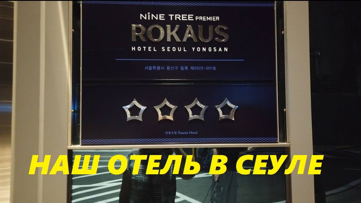 Обзор NINE TREE PREMIER ROKAUS HOTEL / Южная Корея, Сеул