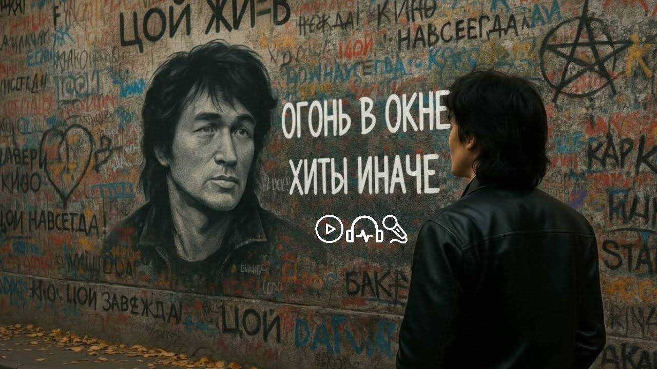Огонь в окне Виктор Цой (ИИ) - ХИТЫ ИНАЧЕ (Пост-панк 80-х аудио) смотреть онлайн