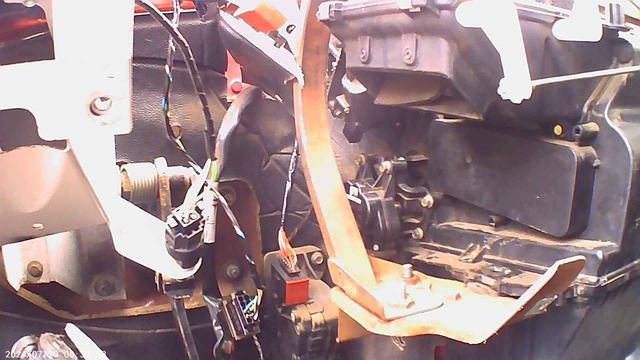 Разбираем и чистим отопитель на газели смотреть онлайн