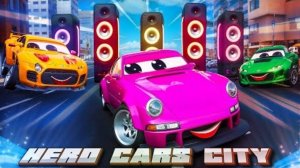 Танцевальная вечеринка на автомобилях-героях! 🚗🎉 Эпичные движения и веселое времяпрепровождение с