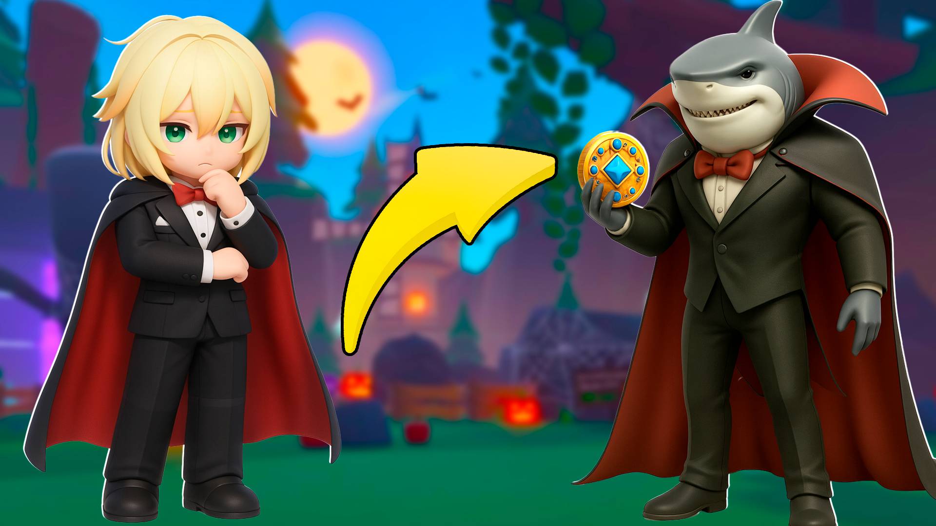 Дракула Тралалело Тралала в НОВОЙ обнове в Brainrot Evolution Роблокс ! смотреть онлайн