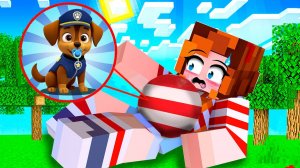 😳 Я РОДИЛА ГОНЩИКА ИЗ ЩЕНЯЧИЙ ПАТРУЛЬ в МАЙНКРАФТ #Майнкрафт #щенячийпаруль