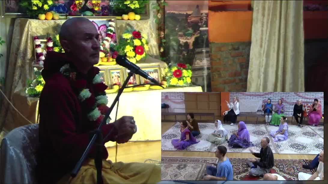 Воскресная прог. посвященная дню ухода Е.Б.М. Шриле Прабхупаде, Вайшнавы Дона, 26.10.2025 г.