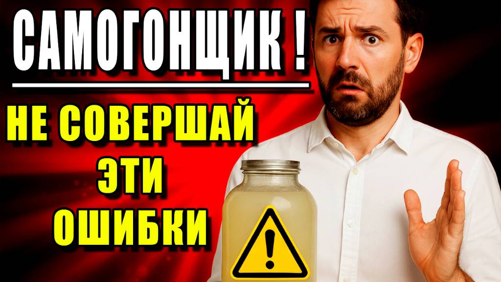 ТОП ОШИБОК в самогоноварении, которые делают ВСЕ новички. ПРОВЕРЬ СЕБЯ! смотреть онлайн