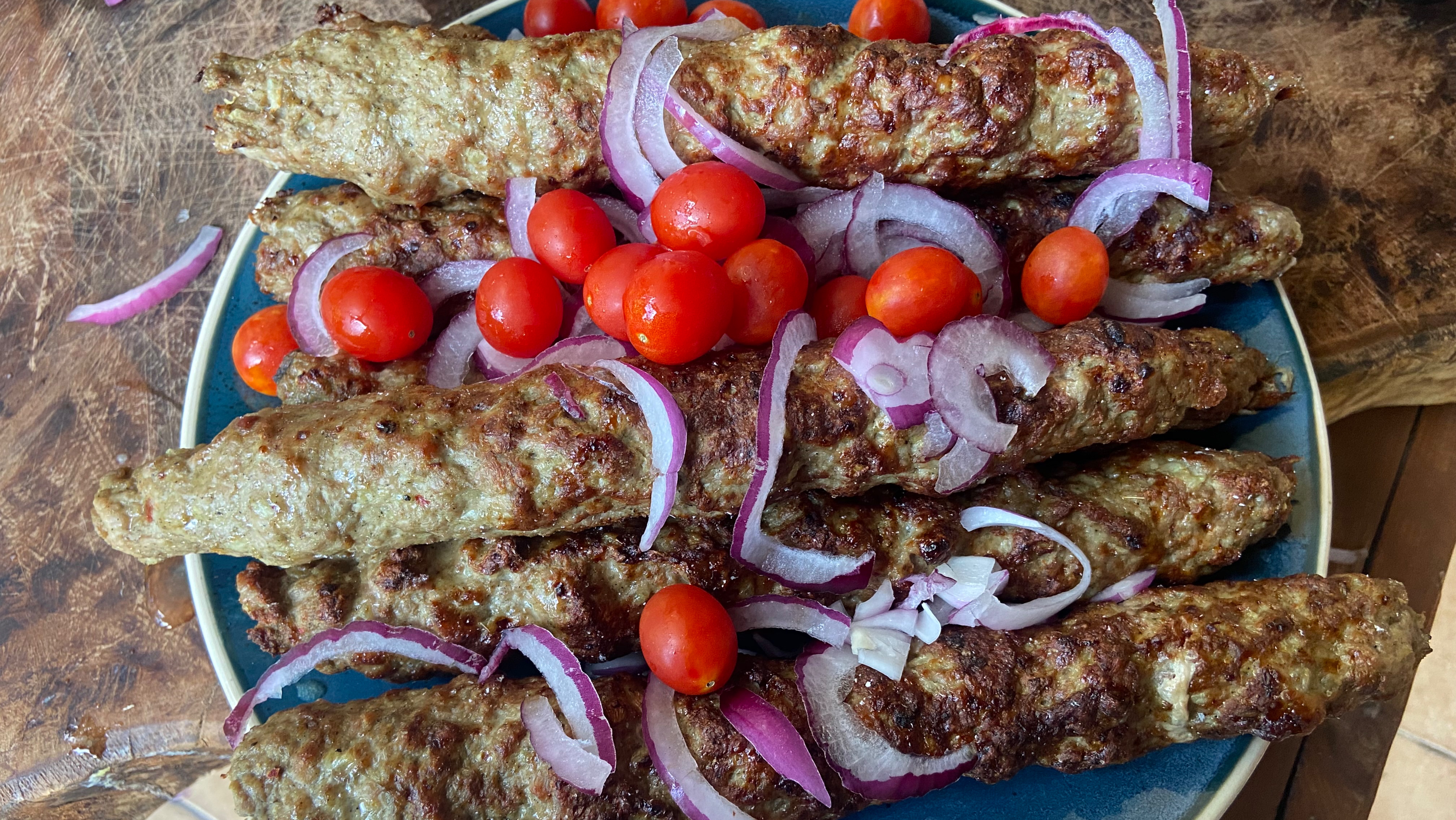 ЛЮЛЯ-КЕБАБ на мангале.мега вкусный рецепт! #казанмангал #люлякебаб