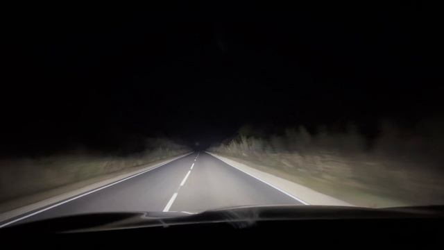 Красивая осенняя дорого с моря на машине домой. смотреть онлайн