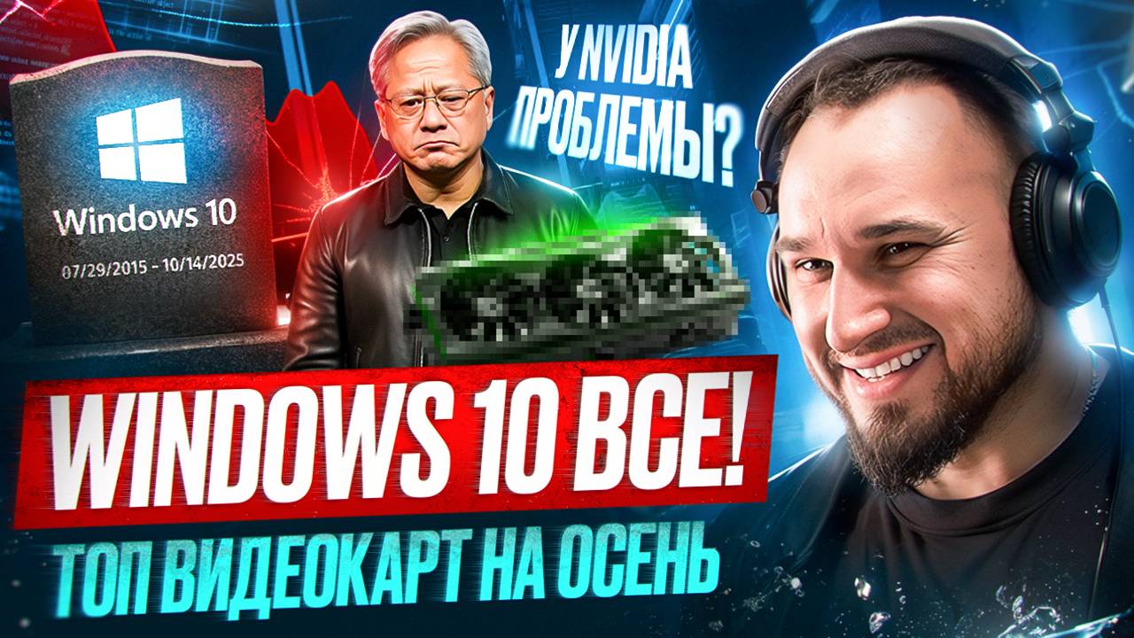 ТОП видеокарт на осень 🍂 | Большие проблемы Nvidia | Windows 10 официально всё! смотреть онлайн