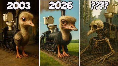 Эволюция Trenostruzzo Turbo 3000 — Italian Brainrot смотреть онлайн