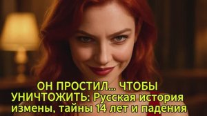 ОН ПРОСТИЛ… ЧТОБЫ УНИЧТОЖИТЬ: Русская история измены, тайны 14 лет и падения