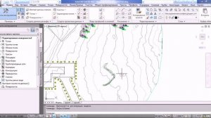 Горизонтали  в Civil 3D Autodesk