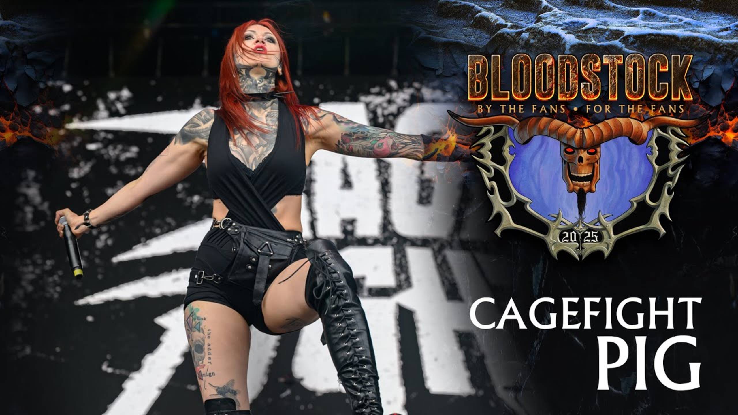 CAGEFIGHT - “PIG” 🐷 LIVE at Bloodstock 2025 смотреть онлайн