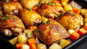 Секрет самой вкусной курицы. Очень сочная курица в духовке! Этот рецепт курицы невозможно испортить!