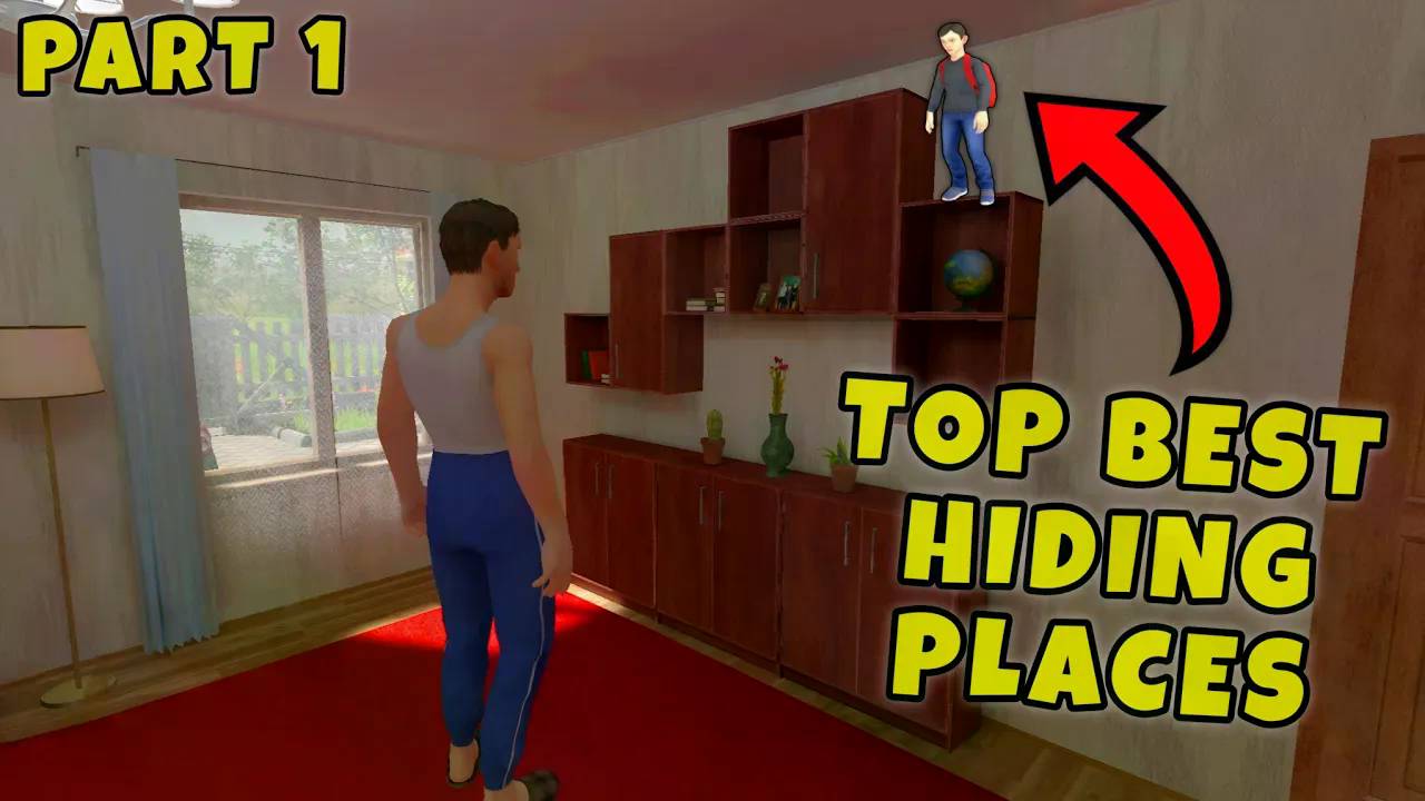 🔥 ЛУЧШИЕ МЕСТА ДЛЯ ПРЯТОК В ИГРЕ SCHOOLBOY RUNAWAY смотреть онлайн