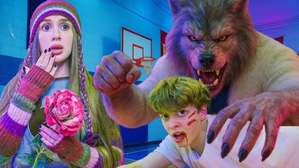 ОБОРОТЕНЬ и ШКОЛЬНИК НЕ ПОДЕЛИЛИ МЕНЯ! Бой в СПОРТЗАЛЕ!!! Кто чемпион школы ROSE THORN - Lady Diana смотреть онлайн