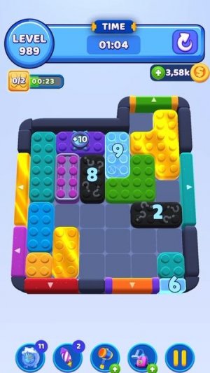 Color Block Jam 989 Уровень