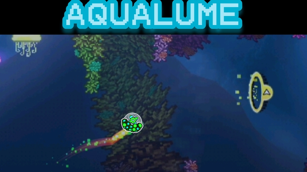 Майнкрафт ? Aqualume by MoonNix в geometry dash смотреть онлайн