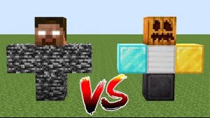 БЕДРОК ХЕРОБРИН против разных големов в Майнкрафте