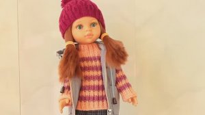 КАК СВЯЗАТЬ СВИТЕР  ДЛЯ КУКЛЫ НА СПИЦАХ 2 часть  МК, куклы и игрушки, как связать, одежда для кукол