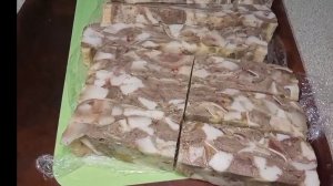 блог/Денис Савенков/обзор, закуска из свиной головы/