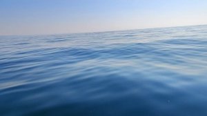 Замеряем глубину  на озере Байкал место Мангутай.