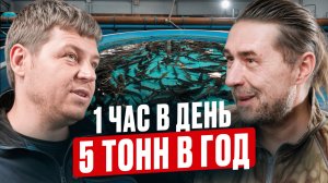 Осетра раскупают как горячие пирожки! Как из сэндвич-панелей построить УЗВ? / Обзор рыбной фермы