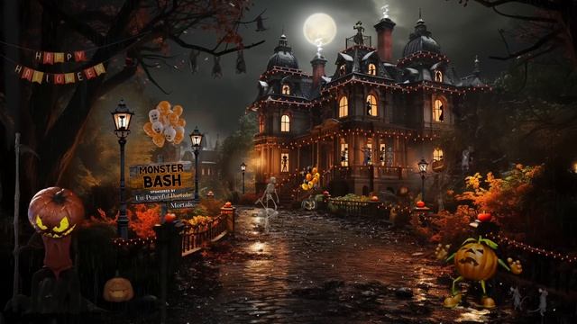Rain And Music For Halloween