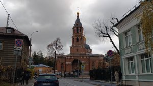 Прогулки по Москве. Три Горы. Дом Верещагиной. Храм Николая Чудотворца на Трех горах