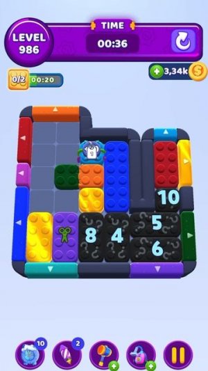 Color Block Jam 986 Уровень