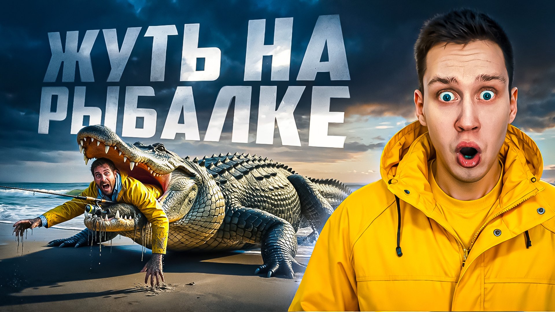 Жуткие моменты на рыбалке, снятые на камеру смотреть онлайн