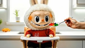 Лабубу весело кушает. Вкусный выпуск про Лабубу