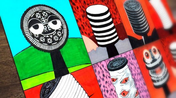 Рисуем Sprunki OC Oreo с 1 по 6 фазу 🎨✨🍪🎵😍