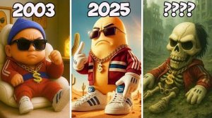 Эволюция гангстерского футера криминалера - Italian Brainrot