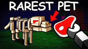 Я приручил самого РЕДКОГО питомца в игре 99 ночей в лесу в РОБЛОКС