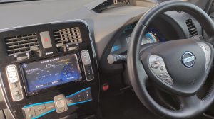 Nissan leaf 2016г. настройка часов