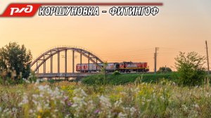 Поезда на фоне Горбатого моста. Обилие тепловозов с 5Д49 и возобновлённые международные рейсы