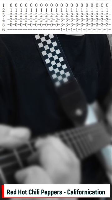Red Hot Chili Peppers - Californication #cover #tabs #табы