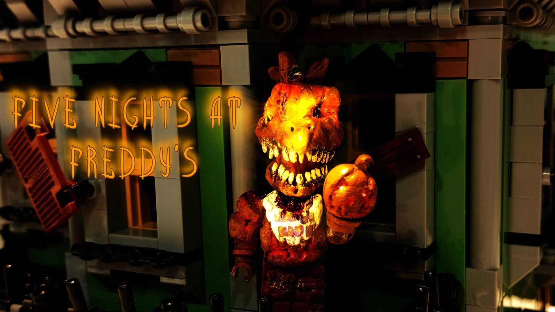 LEGO FNAF JACK-O-CHICA | Кастом