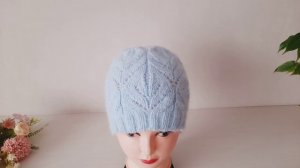 Шапка из Ангоры. / Подробный МК на Дзен- Премиум  по ссылке./