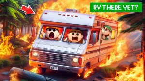 ДОМ НА КОЛЕСАХ ГОРИТ! ВСЕ В ОГНЕ а МЫ ЕДЕМ! МЫ ТОЧНО РАЗОБЬЕМСЯ! СМЕХ ДО СЛЕХ! (RV THERE YET)