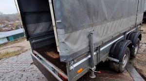 что стало с прицепом Композит (г.Чебоксары) за год тяжелой эксплуатации.   
пы.сы. абсолютно ничего.