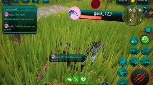 Играю за дилофозавра в The cursed dinosaur isle!