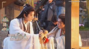 Закадровые съемки дорамы "Песня водяного дракона"