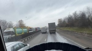 Вот и добрались до Москвы, без пробок здесь не как! Все Разгрузился!!!