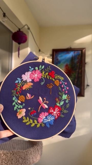 Вышивка «Краски лета»