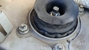 ЗАМЕНА ПЫЛЬНИКА ЗАДНЕЙ СТОЙКИ Kia Spektra