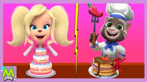 Говорящий Том против Барбоскиных.Кошки против Собак в Кулинарной Битве.Кто Лучше Приготовит Торт