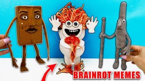 Новые Брейнрот мемы То То То Сахур, Те те те Сахур, Спагетти Туалетти   Как сделать итальянские Brai